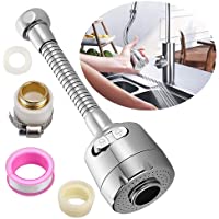 360 ° Giratorio Agua Ahorro Grifo- BETOY Grifo Pulverizador de Tres Engranajes Ajustable Filtro Agua Ahorro Grifo…
